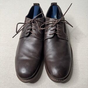 Rockport Men's Leather Suede Monotone Almond Toe‎ Oxford Dress Shoes Size 11.5